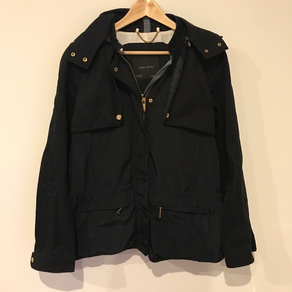 Zara Jackets & Blazers - Zara Navy Anorak Jacket